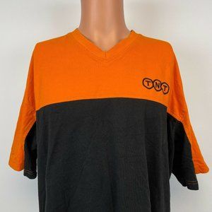 TNT Express Shipping Employee T Shirt Embroidered Size 3XL